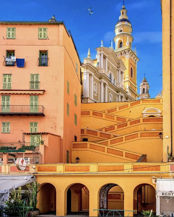 Apartman Sablettes Beach-Plage-Vue Mer-Centre Ville Menton