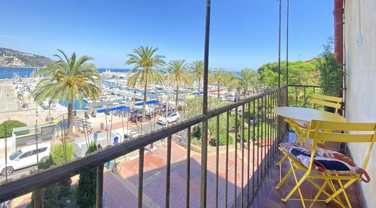 Sablettes Beach-Plage-Vue Mer-Centre Ville Menton 0*,  Franciaország
